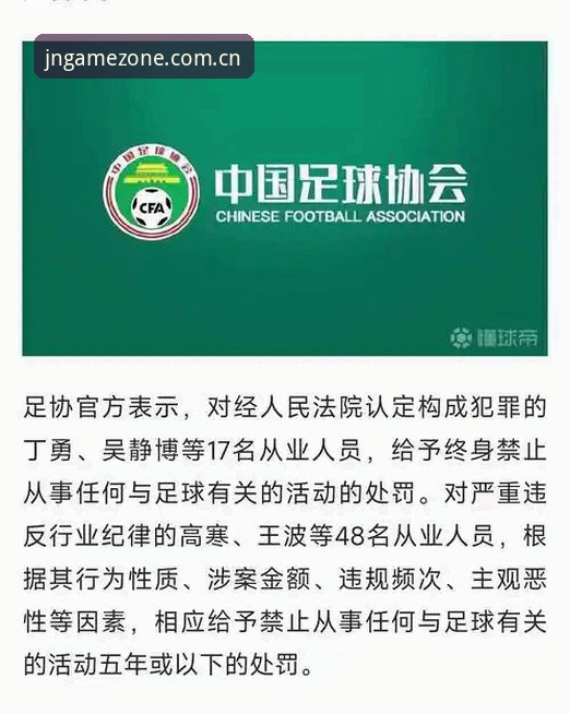 揭秘中国足协第三批禁足名单背后的行业震荡与深层治理逻辑